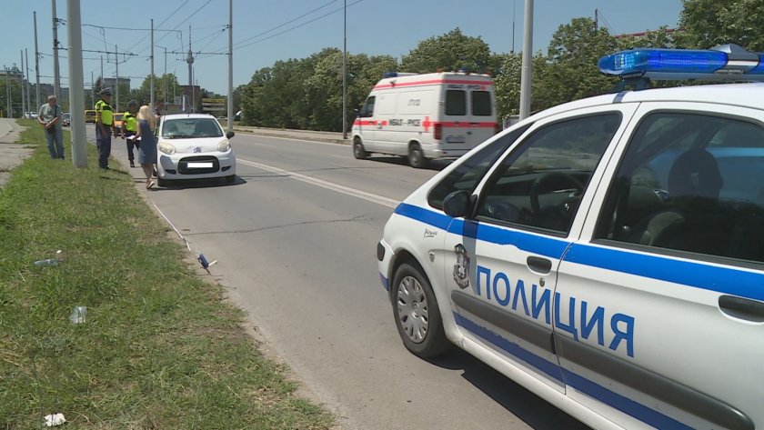Кола блъсна две деца в Русе, полицията предотврати саморазправа с водача