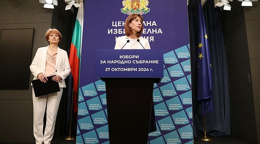 От 2 септември ЦИК започва регистрация на партии и коалиции за изборите на 27 октомври