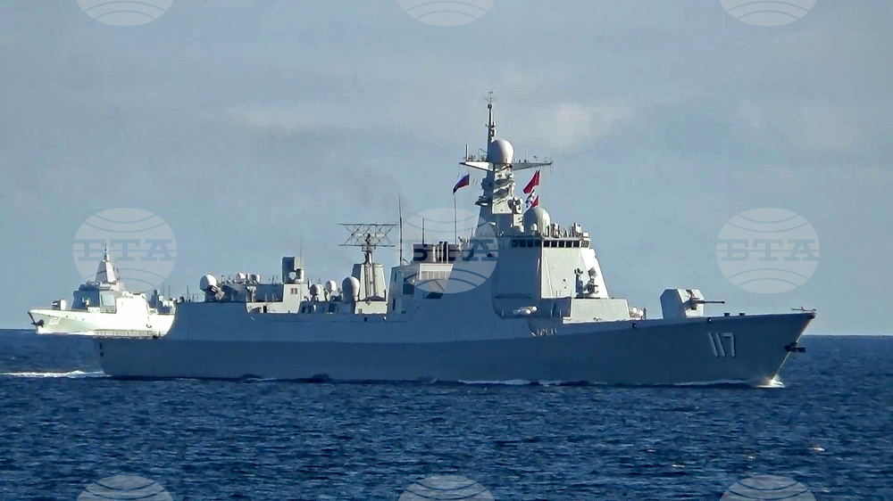 Китайски и руски военни кораби със съвместни учения в Тихия океан
