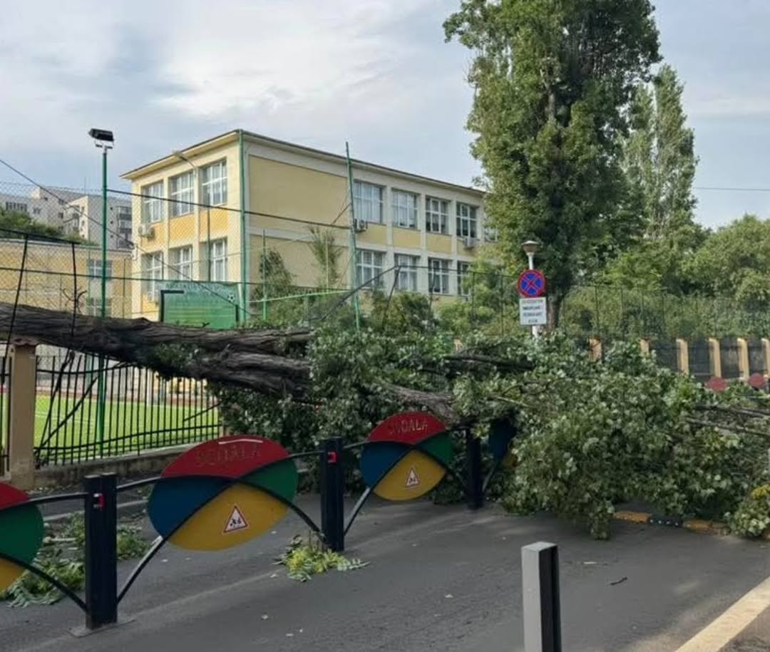 Незапомнена буря в Букурещ взе човешка жертва, самолетите спряха (ВИДЕО)